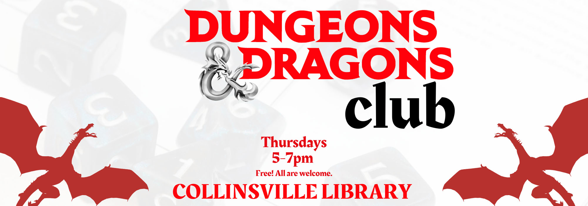 Information about the Collinsville Library Dungeons & Dragons Club