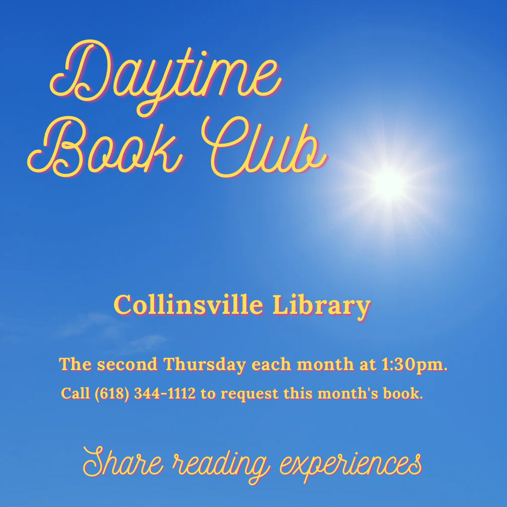 Information about the Collinsville Library Daytime Book Club