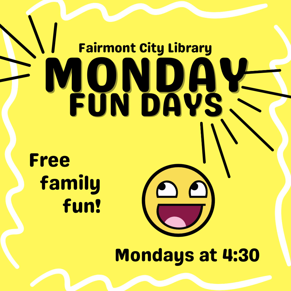 Information about Collinsville Library Monday Fun Days