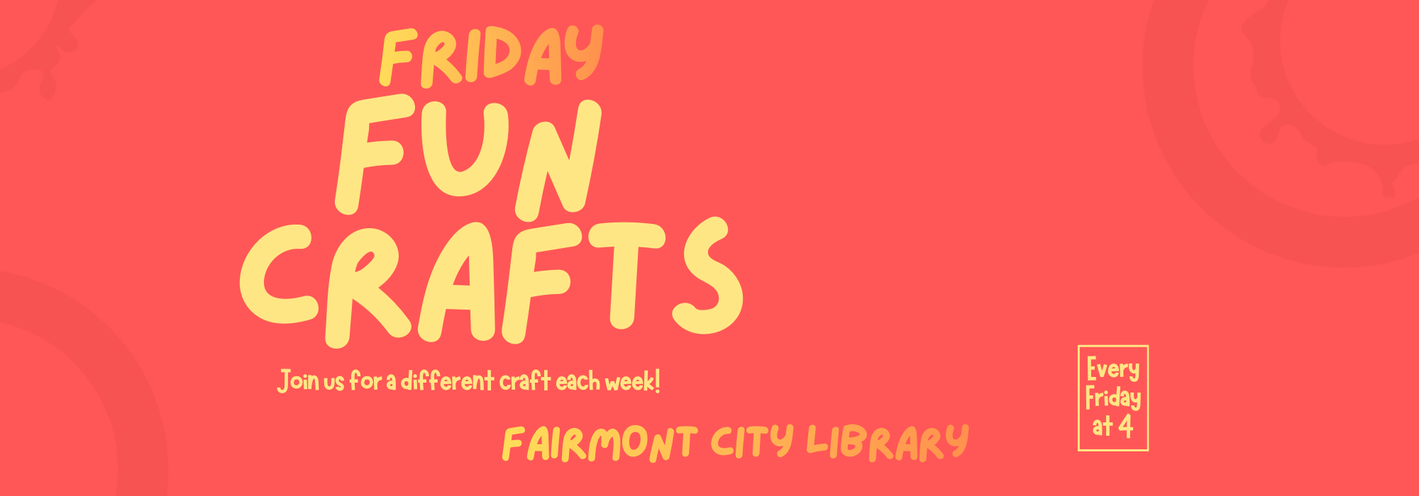 Information about Collinsville Library Friday Fun Crafts