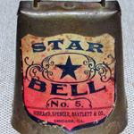 A Star Bell; Marked with a White and Red Label